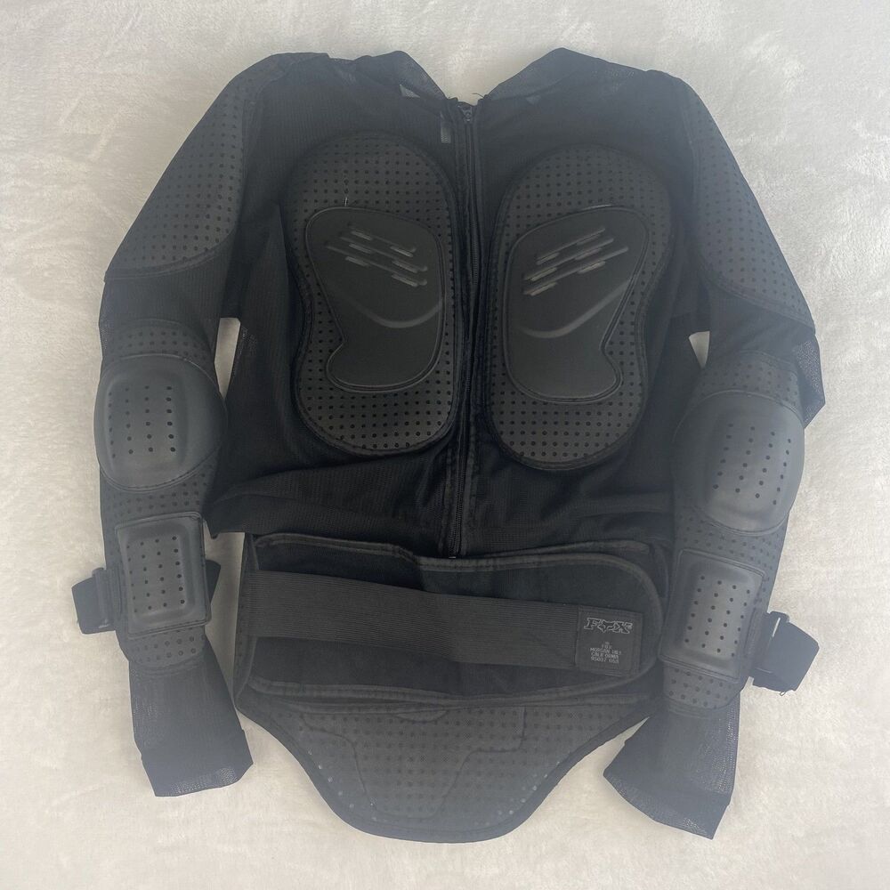 Fox Racing Titan Sport Guard Motorcycle Jacket Adult Extra Large Black